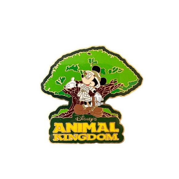 Vintage 2002 Disney Animal Kingdom Pin Mickey Mouse Official Pin Trading - Picture 1 of 2